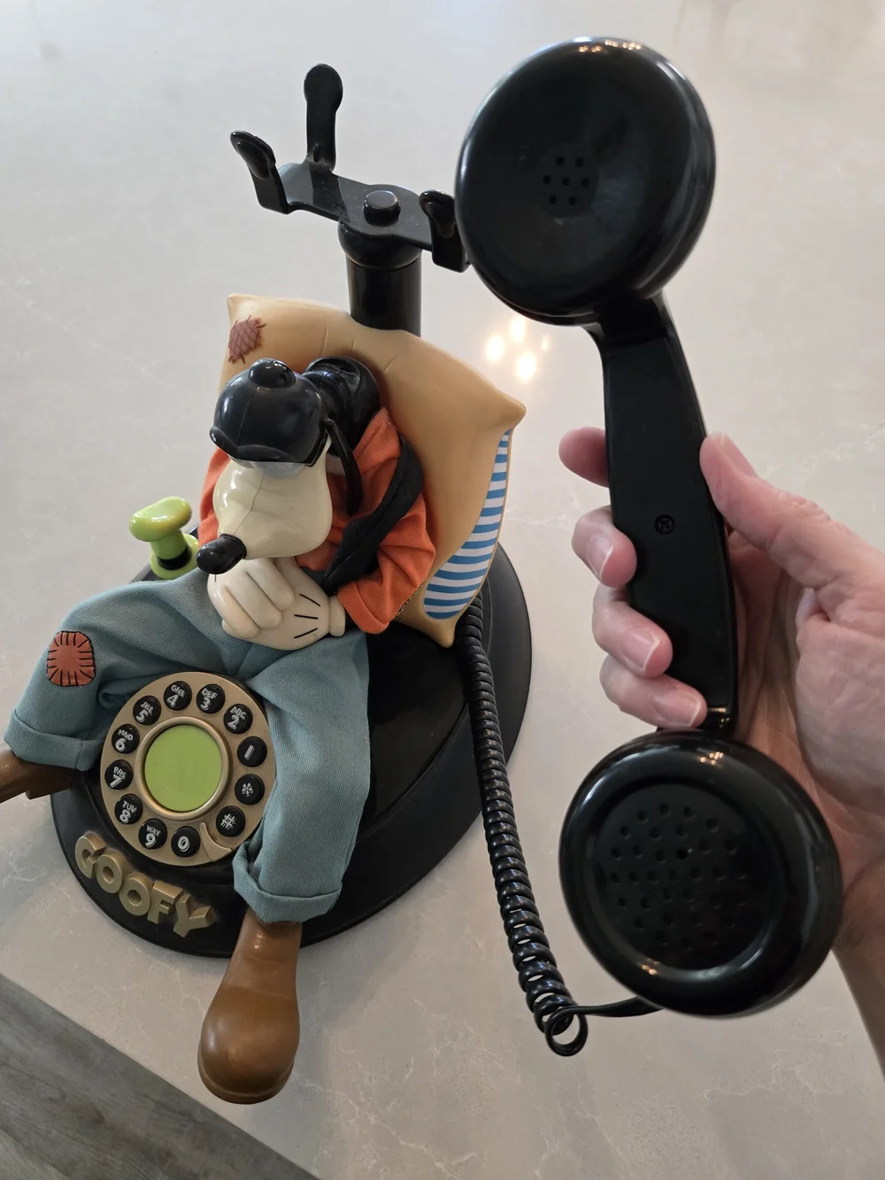 Disney's Goofy Vintage 1998 Rotary Phone